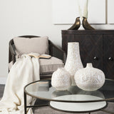 Felicity Marble Top W/Iron Frame Coffee Table by Mercana at Eve Furniture