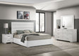 Felicity White High Gloss 4-Piece California King Bedroom Set by Coaster at Eve Furniture