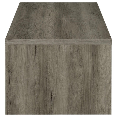 Felix 2-drawer Rectangular Engineered Wood Coffee Table Grey Driftwood by Coaster at Eve Furniture