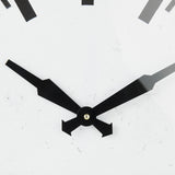 Felix Gray Metal Square Table Clock by Mercana at Eve Furniture