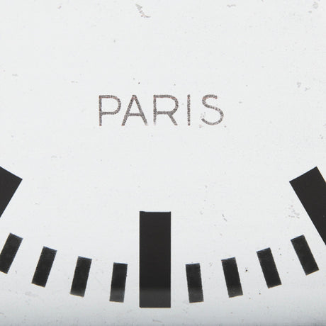 Felix Gray Metal Square Table Clock by Mercana at Eve Furniture