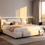 Felix White Queen Upholstered Bed by Coaster at Eve Furniture