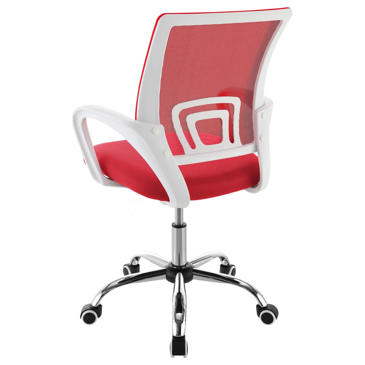 Felton Red Upholstered Adjustable Home Office Desk Chair by Coaster at Eve Furniture