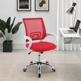Felton Red Upholstered Adjustable Home Office Desk Chair by Coaster at Eve Furniture