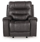 Femley Smoke Recliner by Ashley at Eve Furniture