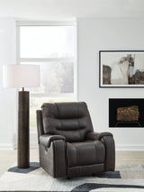 Femley Smoke Recliner by Ashley at Eve Furniture