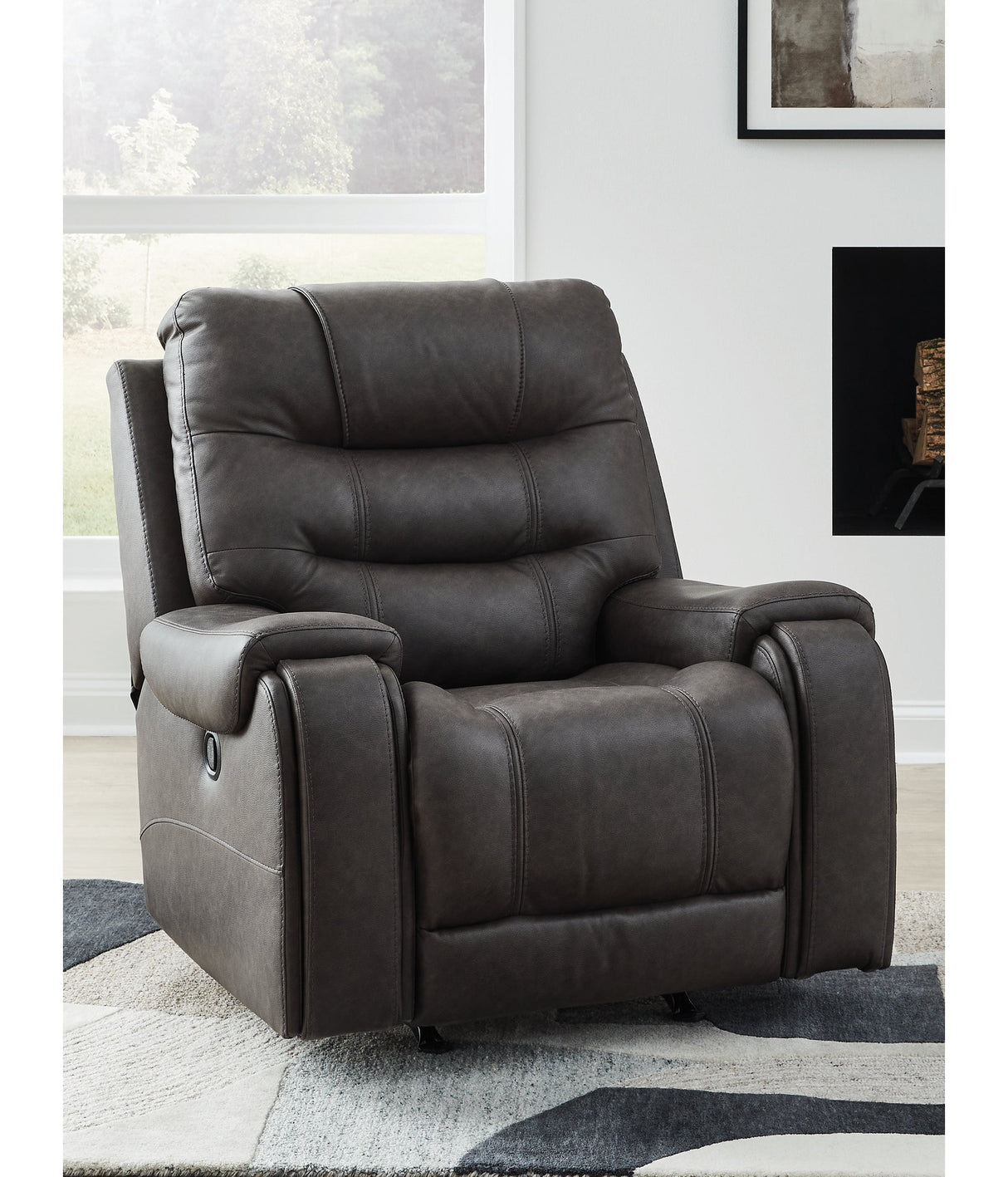 Femley Smoke Recliner by ASHLEY FURNITURE at Eve Furniture