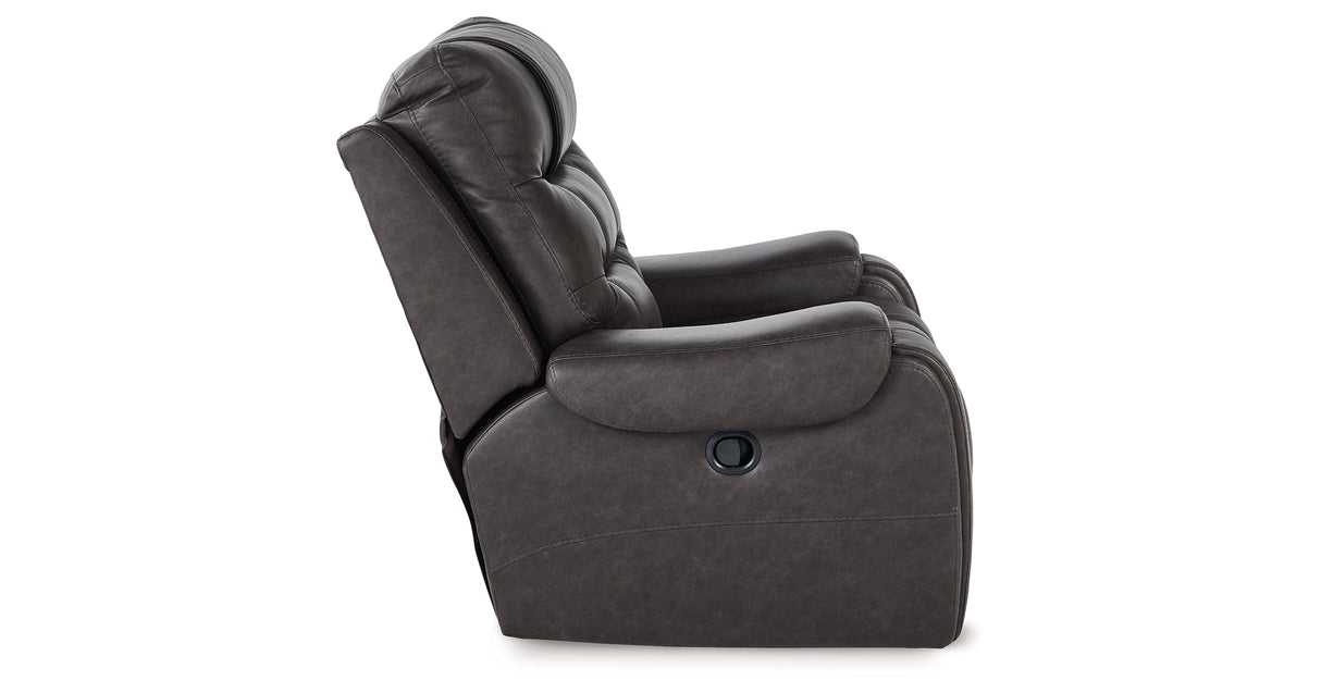 Femley Smoke Recliner by ASHLEY FURNITURE at Eve Furniture