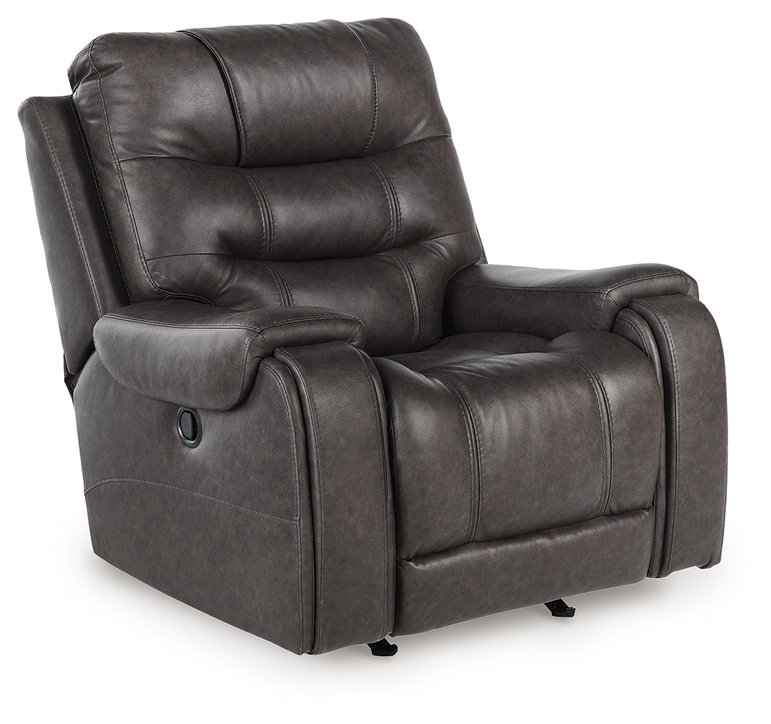 Femley Smoke Recliner by ASHLEY FURNITURE at Eve Furniture