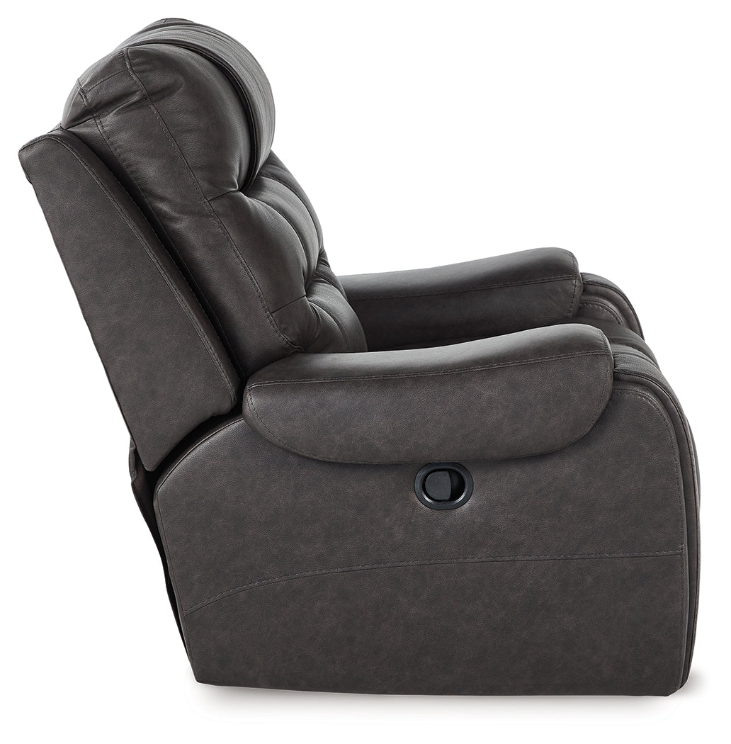Femley Smoke Recliner by ASHLEY FURNITURE at Eve Furniture
