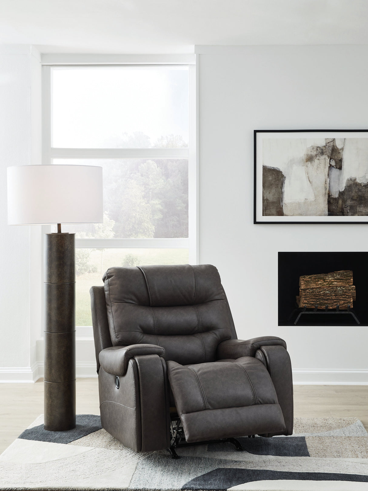 Femley Smoke Recliner by ASHLEY FURNITURE at Eve Furniture
