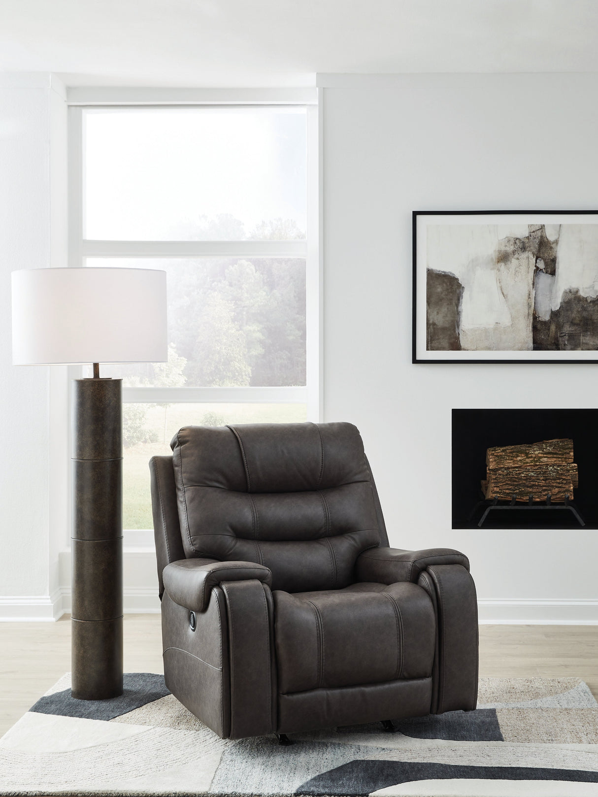 Femley Smoke Recliner by ASHLEY FURNITURE at Eve Furniture