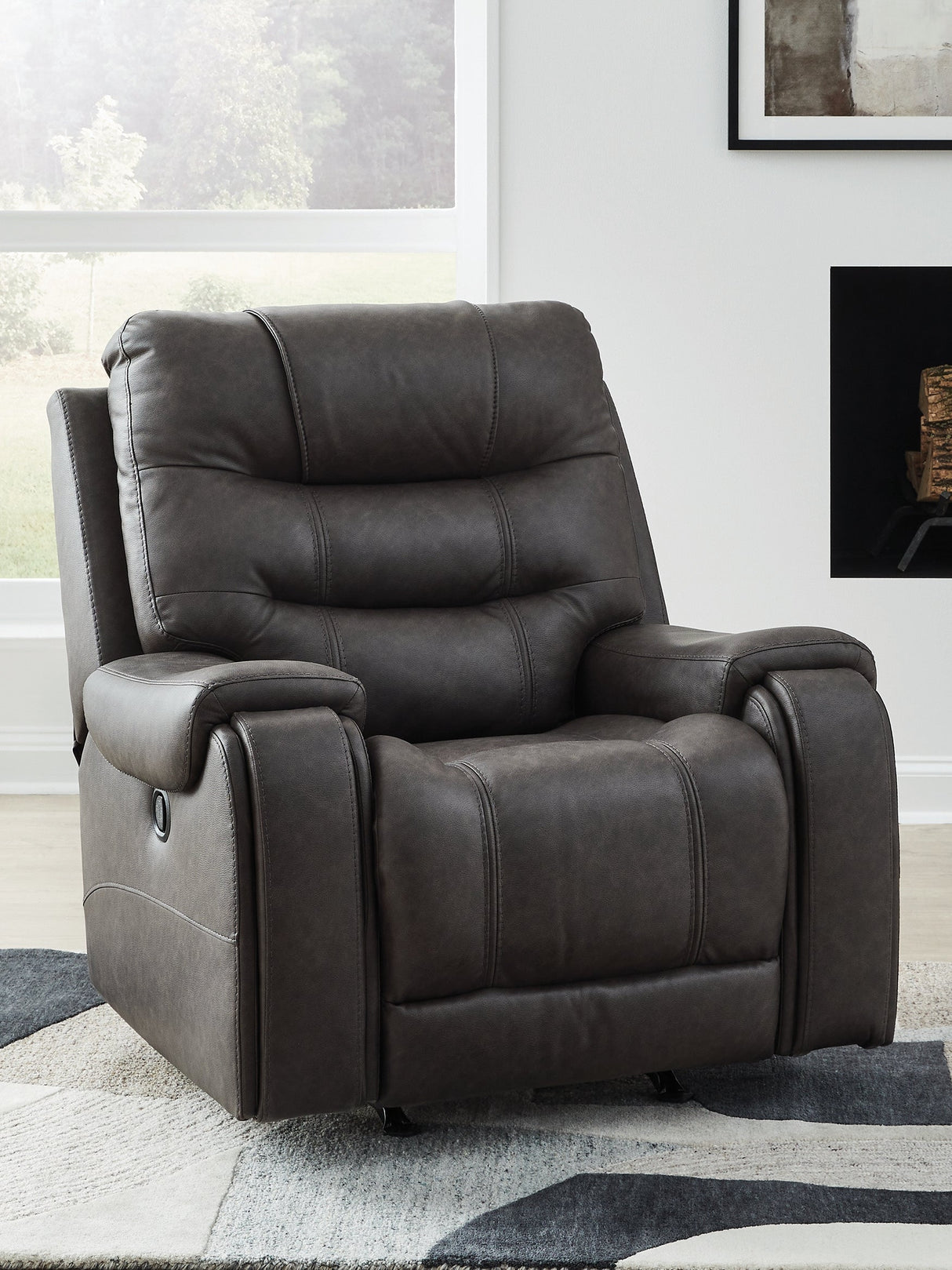 Femley Smoke Recliner by ASHLEY FURNITURE at Eve Furniture
