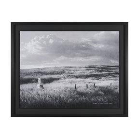 Fence Line Flight I by R. Christopher Vest Textured FramedPhoto Print Matted under Glass by Mercana at Eve Furniture