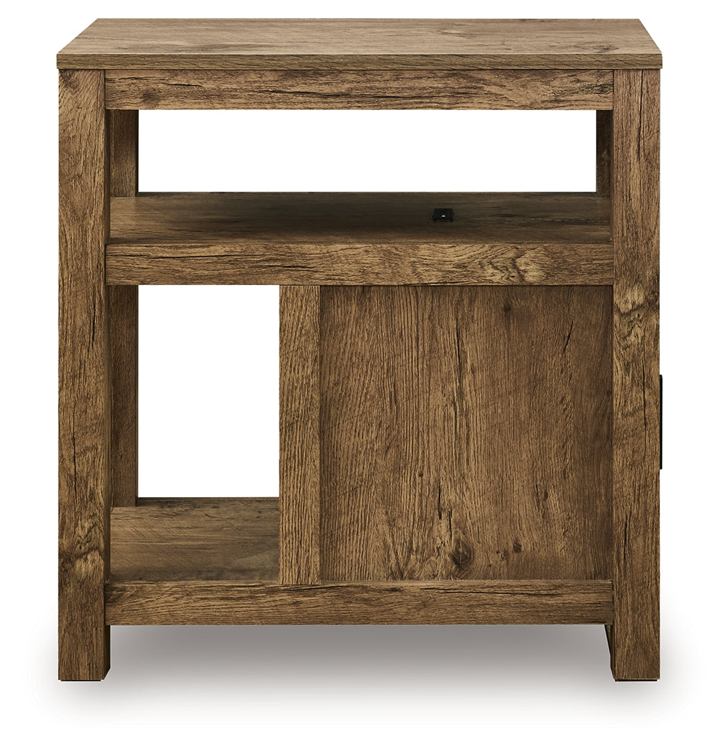 Fendenmore Brown Chairside End Table by Ashley at Eve Furniture