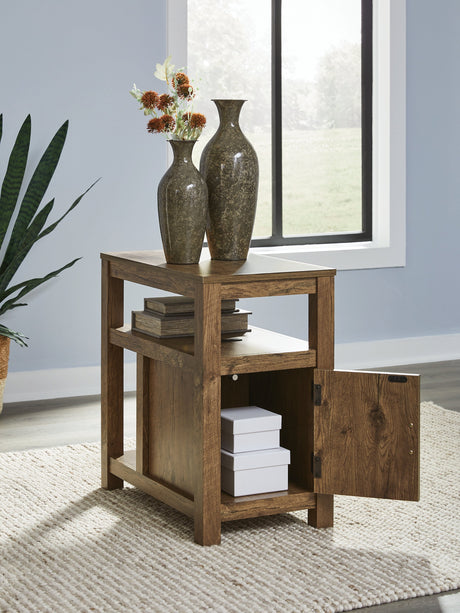 Fendenmore Brown Chairside End Table by Ashley at Eve Furniture