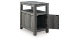 Fendenmore Two-tone Chairside End Table by Ashley at Eve Furniture