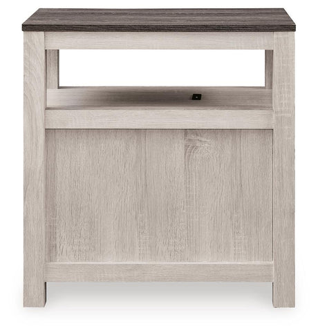Fendenmore Two-tone Chairside End Table by Ashley at Eve Furniture