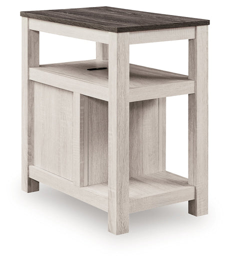 Fendenmore Two-tone Chairside End Table by Ashley at Eve Furniture