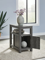 Fendenmore Two-tone Chairside End Table by Ashley at Eve Furniture