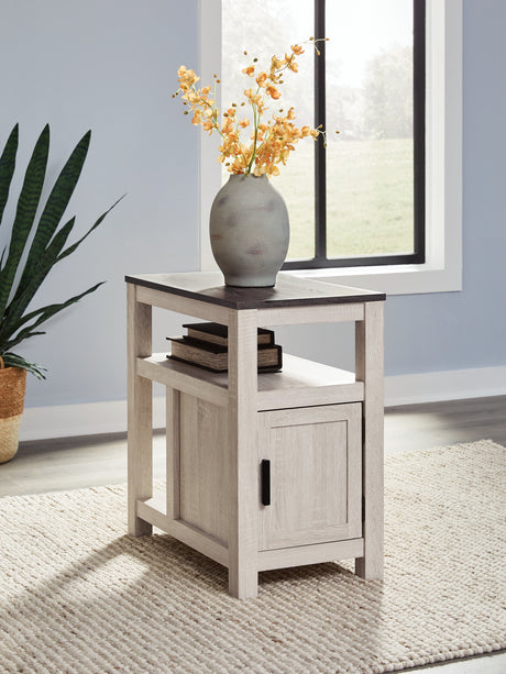 Fendenmore Two-tone Chairside End Table by Ashley at Eve Furniture