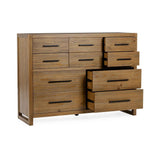 Fenmore 10 Drawer Dresser - Honey