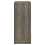 Fenwick 4-drawer Chest of Drawers Grey Oak