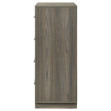 Fenwick 4-drawer Chest of Drawers Grey Oak by Coaster at Eve Furniture