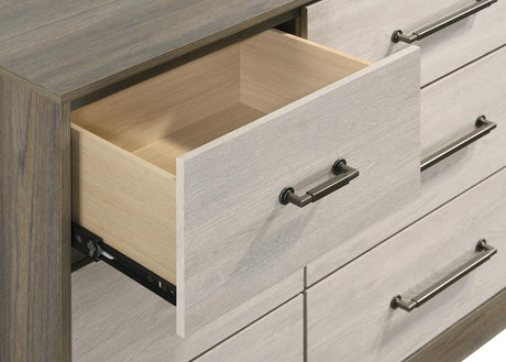 Fenwick Gray Oak 9-drawer Dresser by Coaster at Eve Furniture