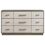 Fenwick Gray Oak 9-drawer Dresser by Coaster at Eve Furniture