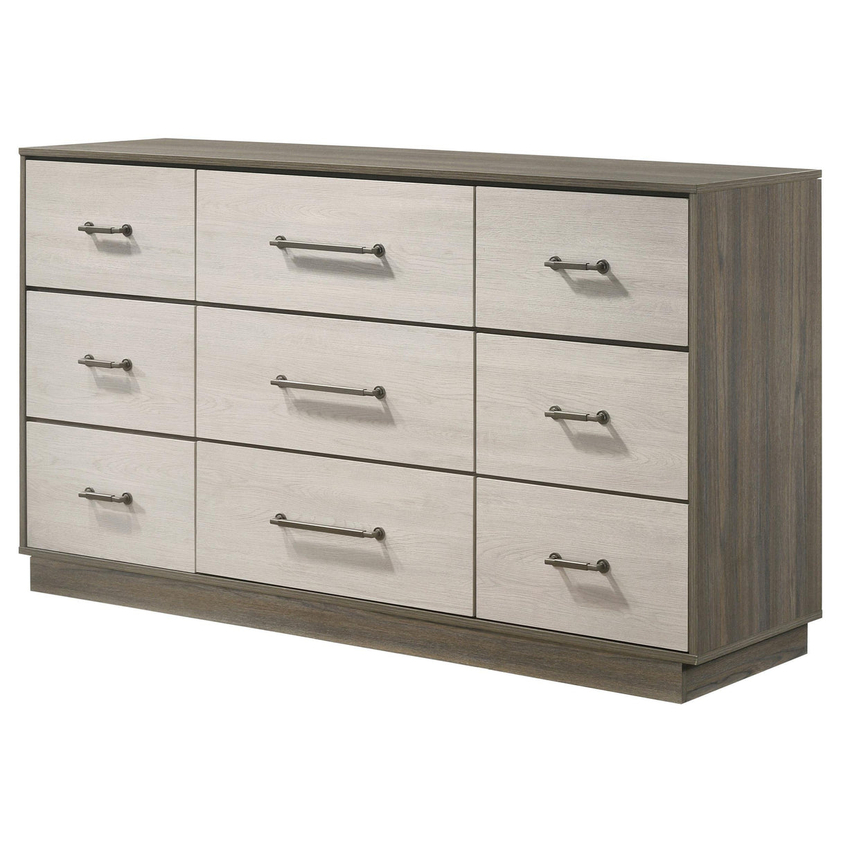 Fenwick Gray Oak 9-drawer Dresser by Coaster at Eve Furniture