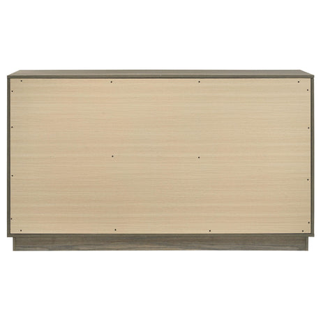 Fenwick Gray Oak 9-drawer Dresser by Coaster at Eve Furniture