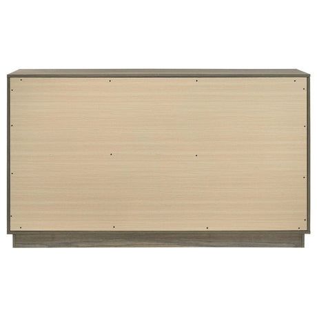 Fenwick Gray Oak 9-drawer Dresser by Coaster at Eve Furniture