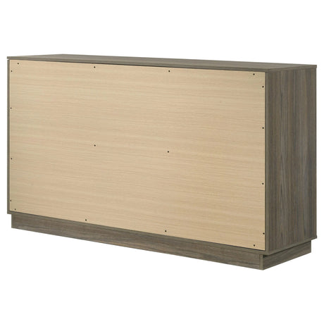 Fenwick Gray Oak 9-drawer Dresser by Coaster at Eve Furniture