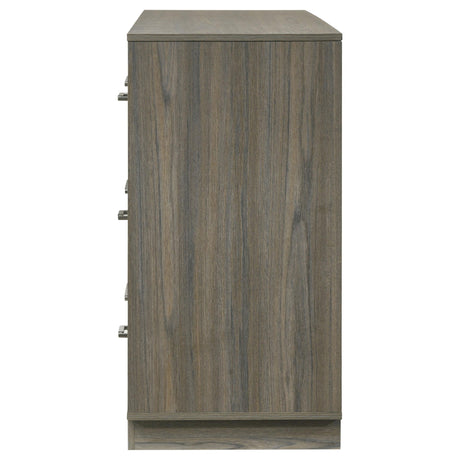 Fenwick Gray Oak 9-drawer Dresser by Coaster at Eve Furniture