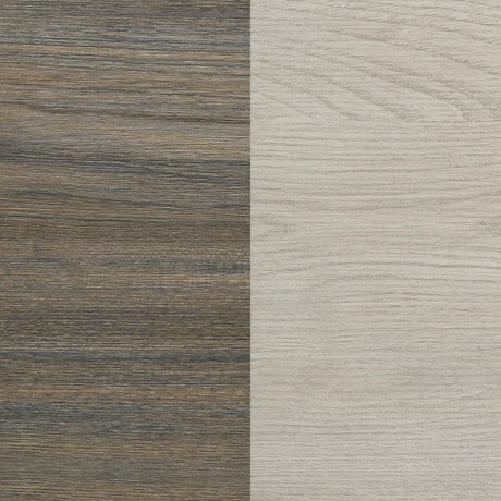 Fenwick Grey Oak 2-drawer Nightstand Bedside Table by Coaster at Eve Furniture