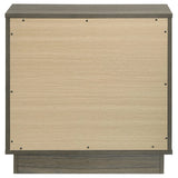 Fenwick Grey Oak 2-drawer Nightstand Bedside Table by Coaster at Eve Furniture