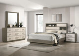 Fenwick Grey Oak 4-Piece Queen Bedroom Set by Coaster at Eve Furniture
