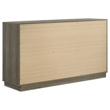Fenwick Grey Oak 5-Piece Queen Bedroom Set by Coaster at Eve Furniture