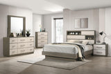 Fenwick Grey Oak 5-Piece Queen Bedroom Set by Coaster at Eve Furniture