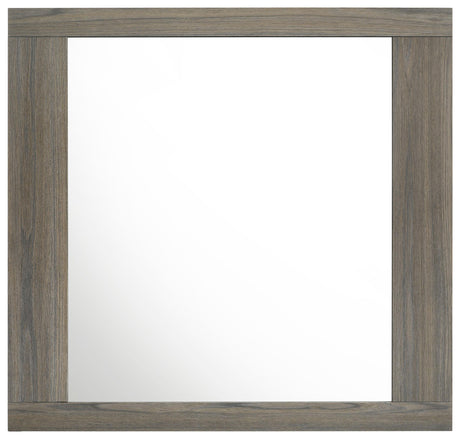 Fenwick Grey Oak Dresser Mirror by Coaster at Eve Furniture