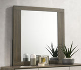 Fenwick Grey Oak Dresser Mirror by Coaster at Eve Furniture