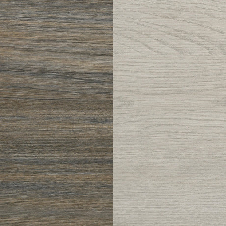 Fenwick Grey Oak Queen Bed Bookcase Headboard by Coaster at Eve Furniture