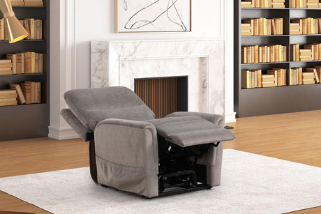 Ferdinandus Gray Lift Chair by Furniture of America at Eve Furniture