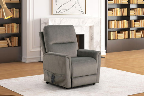 Ferdinandus Gray Lift Chair by Furniture of America at Eve Furniture