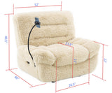 Ferland Beige Reclining Living Room Set by New Era Innovations at Eve Furniture