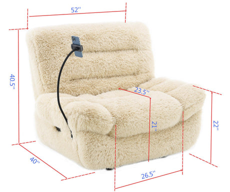 Ferland Beige Reclining Living Room Set by New Era Innovations at Eve Furniture
