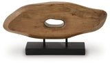 Ferminton Light Brown Sculpture by Ashley at Eve Furniture