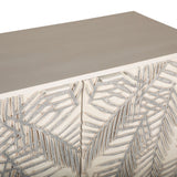 Fern 38" Cabinet with Two Doors in Coastal White by Home Trends & Design at Eve Furniture