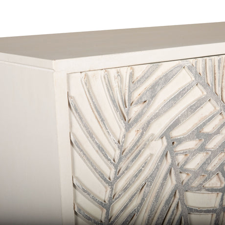 Fern 38" Cabinet with Two Doors in Coastal White by Home Trends & Design at Eve Furniture